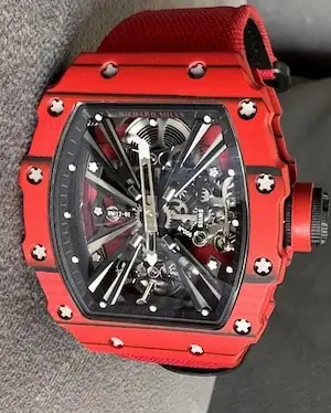 Richard Mille Rm12 Red NTPT watch product photo, listed in Dubai, UAE