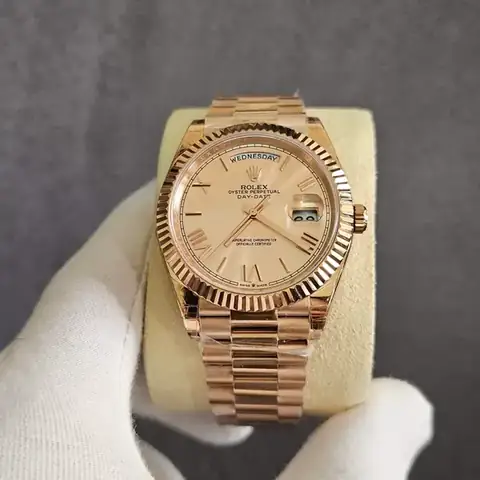 Rolex Day Date 40 Rose Gold watch product photo, listed in Dubai, UAE