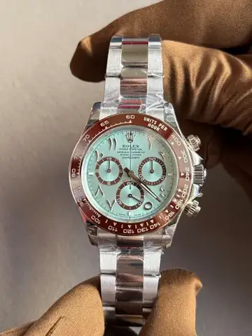 Rolex Daytona Open Caseback Arabic Numerals Platinum watch product photo, listed in Dubai, UAE